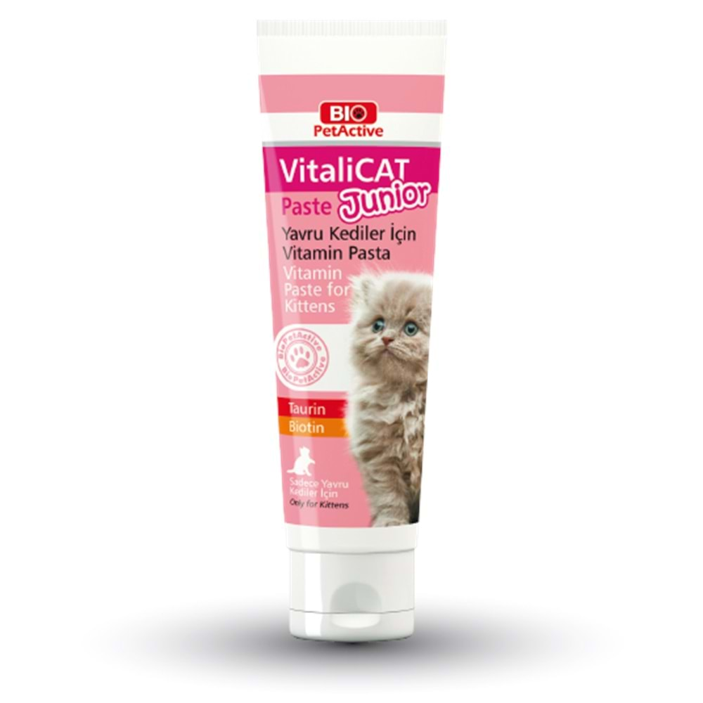 Bio Pet Active Vitalicat Junior Yavru Kedi Vitamin Macunu 100 ML