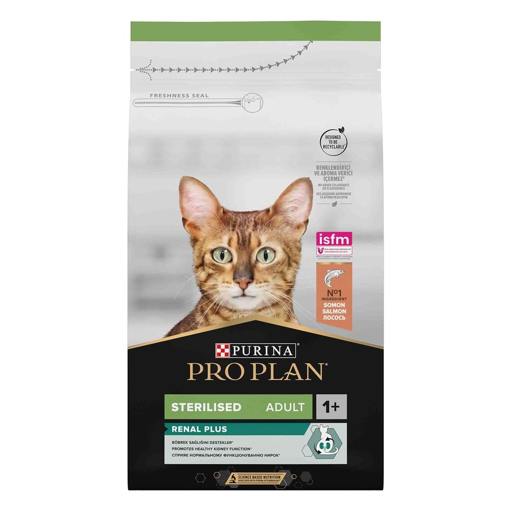 Pro Plan Kısırlaştırılmış Somon Balıklı Kedi Maması 3 Kg