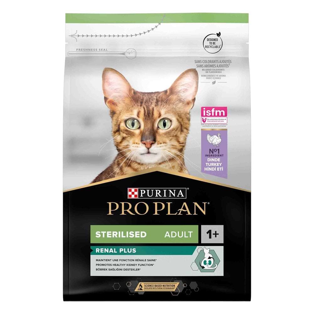 Pro Plan Kısırlaştırılmış Hindi Etli Kedi Maması 3 Kg