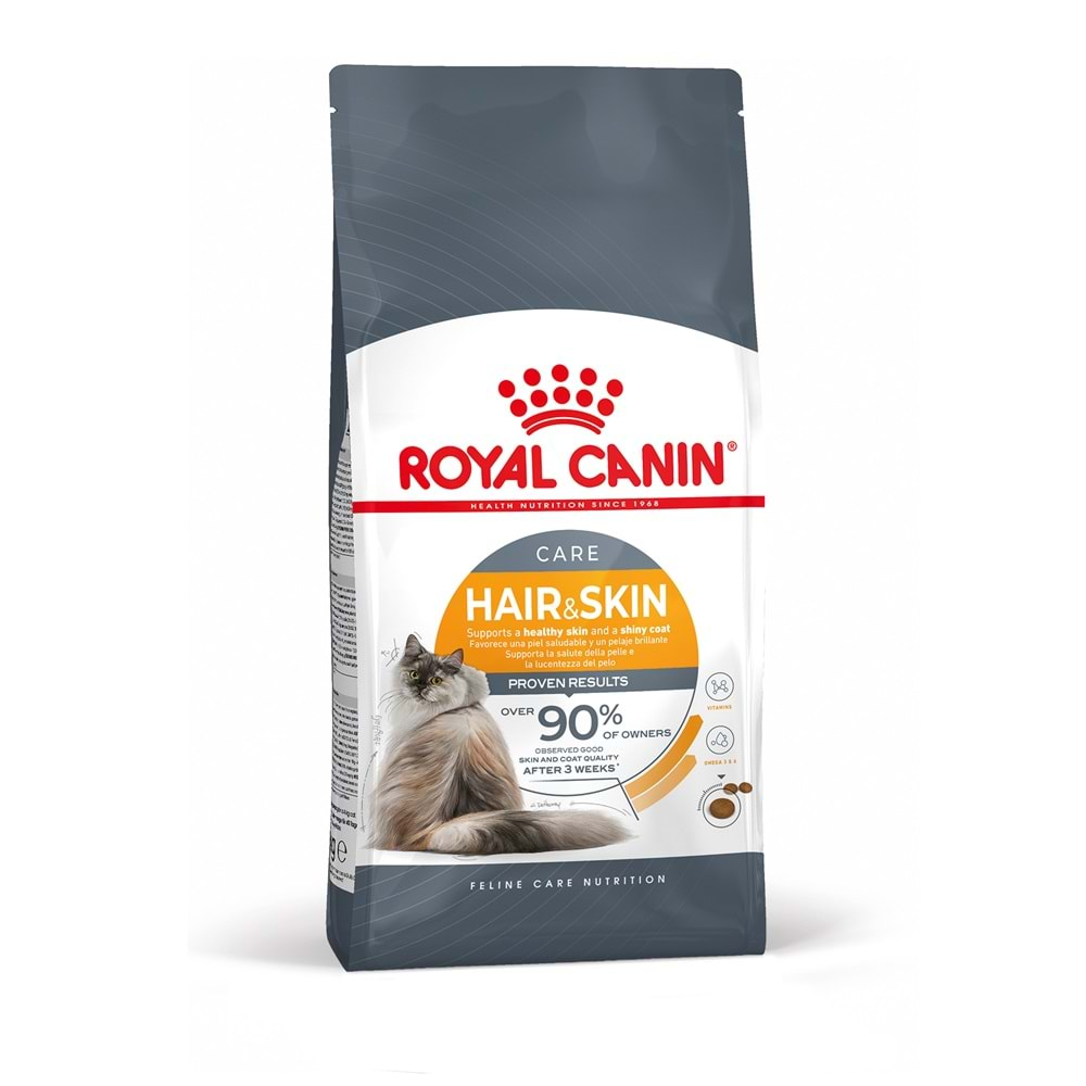 Royal Canin Hair Skin Hassas Tüylü Kedi Maması 2 Kg