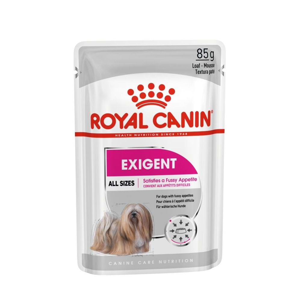 Royal Canin Pouch Exigent Adult Tüm Irklar İçin Köpek Yaş Maması 85 Gr