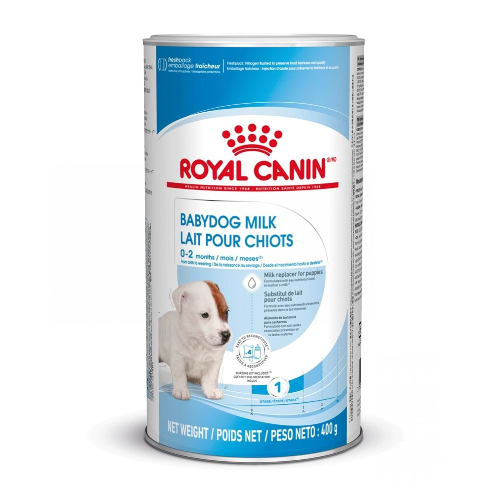 Royal Canin Babydog Milk Yavru Köpek Süt Tozu Kiti 4 x 100 (400 Gr)