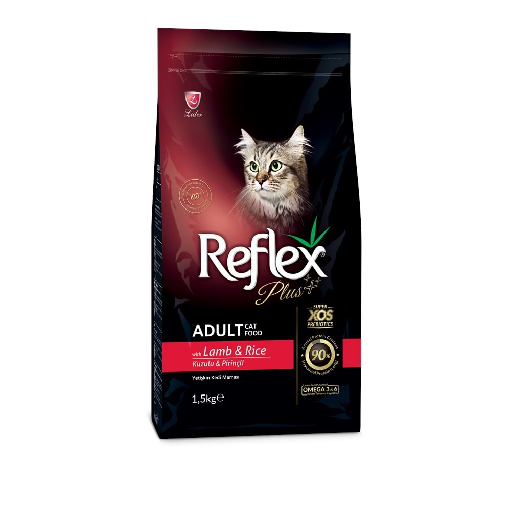 Reflex Plus Lamb Kuzu Etli Kedi Maması 1,5 Kg