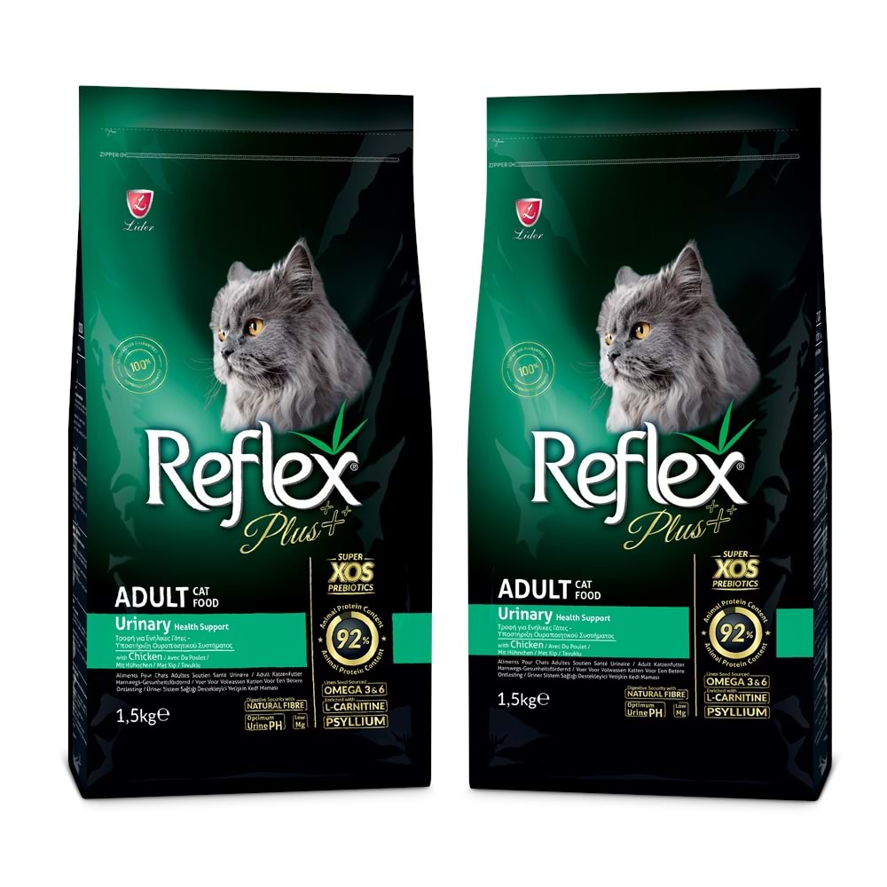 Reflex Plus Urinary İdrar Yolları Sağlığı Tavuk Etli Kedi Maması 1,5 Kg