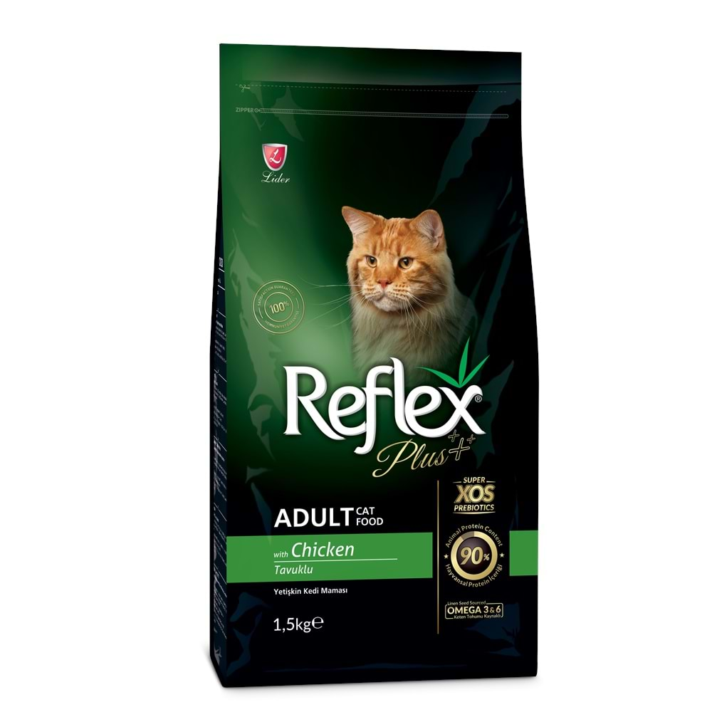 Reflex Plus Tavuk Etli Yetişkin Kedi Maması 1,5 Kg