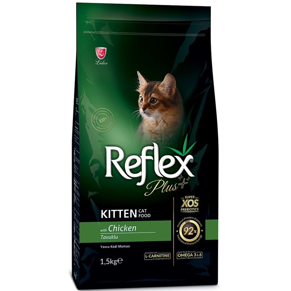 Reflex Plus Kitten Tavuk Etli Yavru Kedi Maması 1,5 Kg