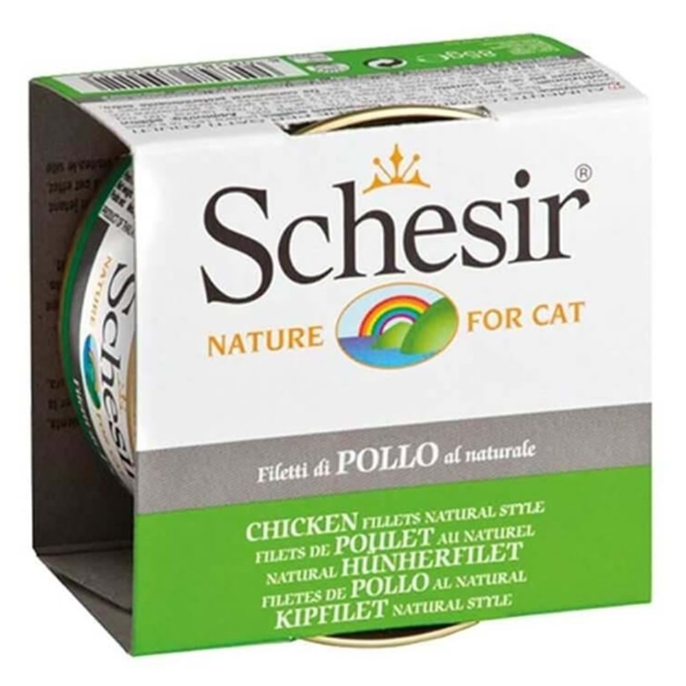 Schesir C169 Tavuk Fileto Soslu Kedi Konservesi 85 Gr