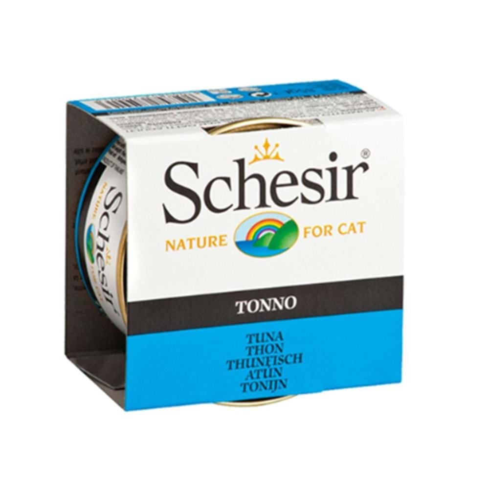 Schesir C135 Jelly Tonno Ton Balıklı Jöleli Kedi Konservesi 85 Gr