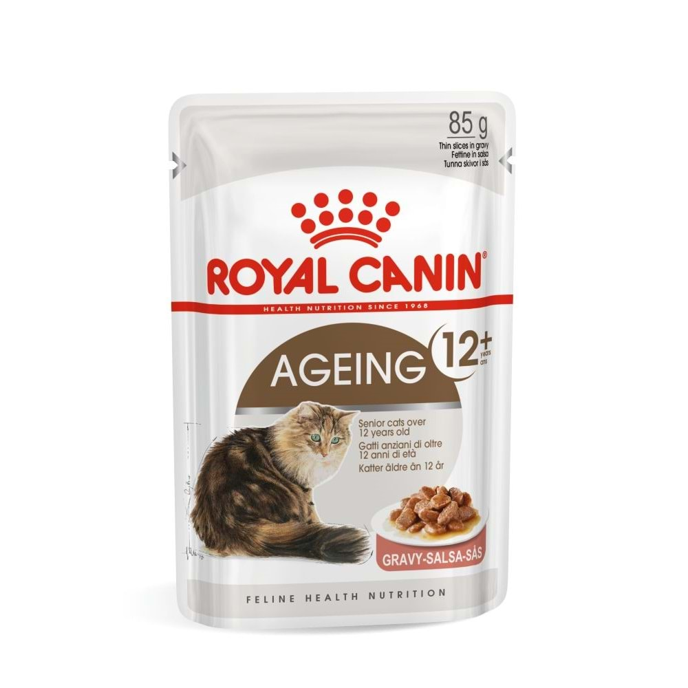 Royal Canin Pouch Gravy Ageing +12 Yaşlı Kedi Yaş Maması 85 Gr