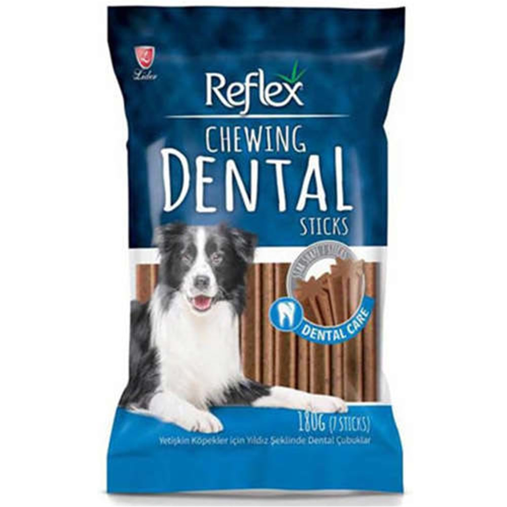 Reflex Chewing Dental Diş Sağlığı Sticks Köpek Ödülü 180 Gr