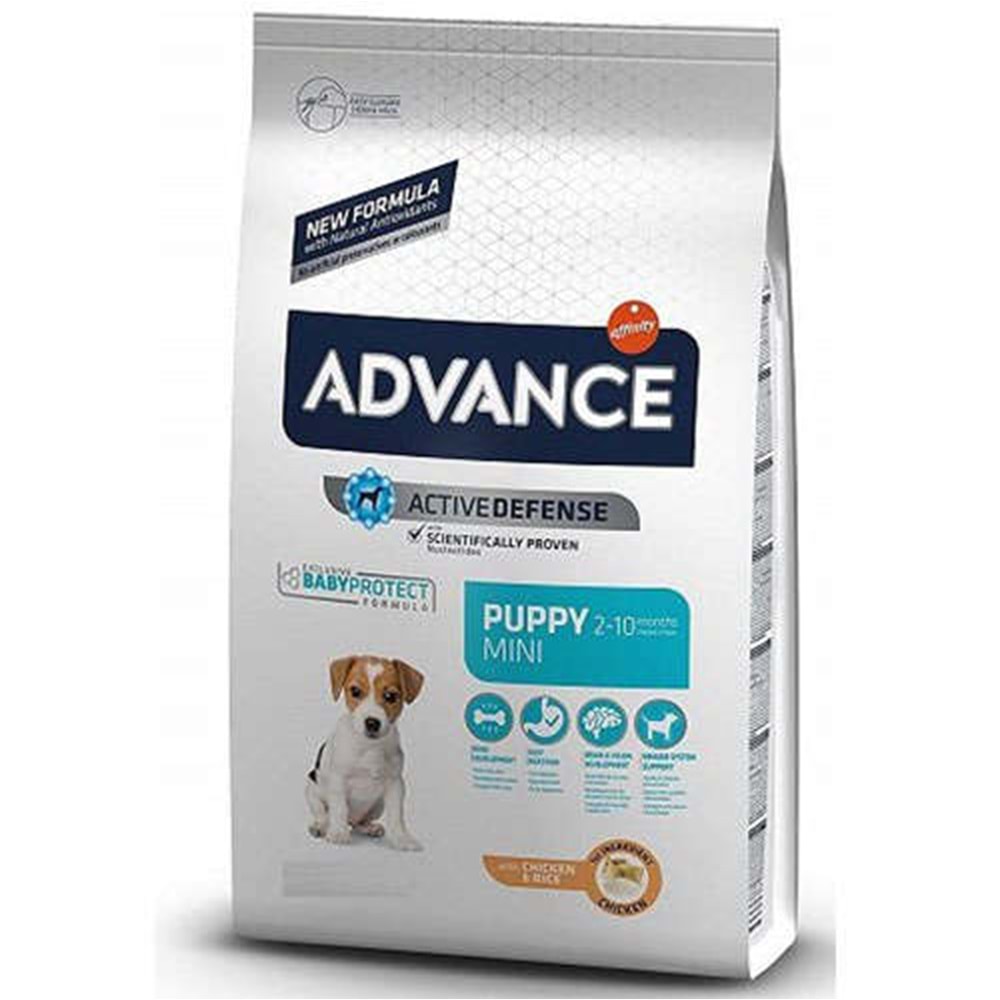Advance Puppy Mini Küçük Irk Yavru Köpek Maması 3 Kg