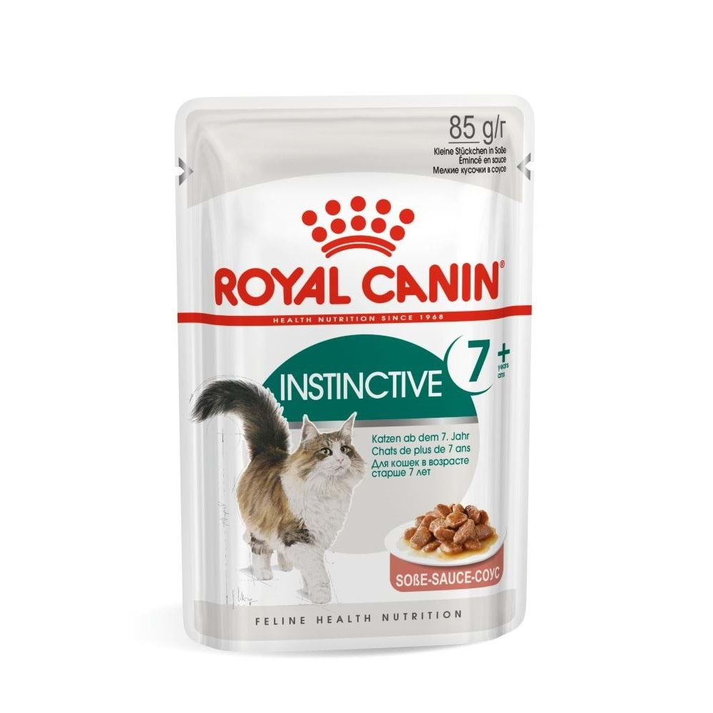 Royal Canin Pouch Gravy Instinctive +7 Yaşlı Kedi Yaş Maması 85 Gr