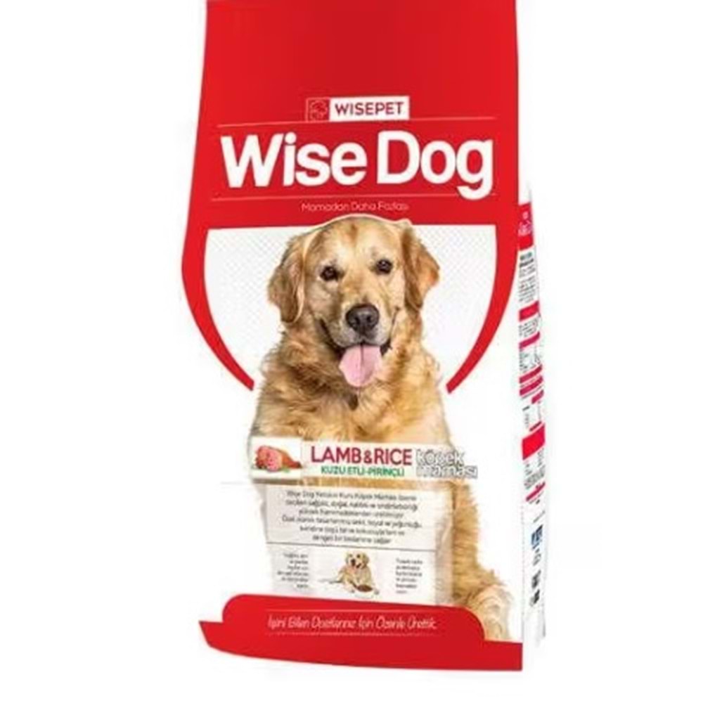 WİSE DOG KUZU ETLİ KÖPEK MAMASI 15KG