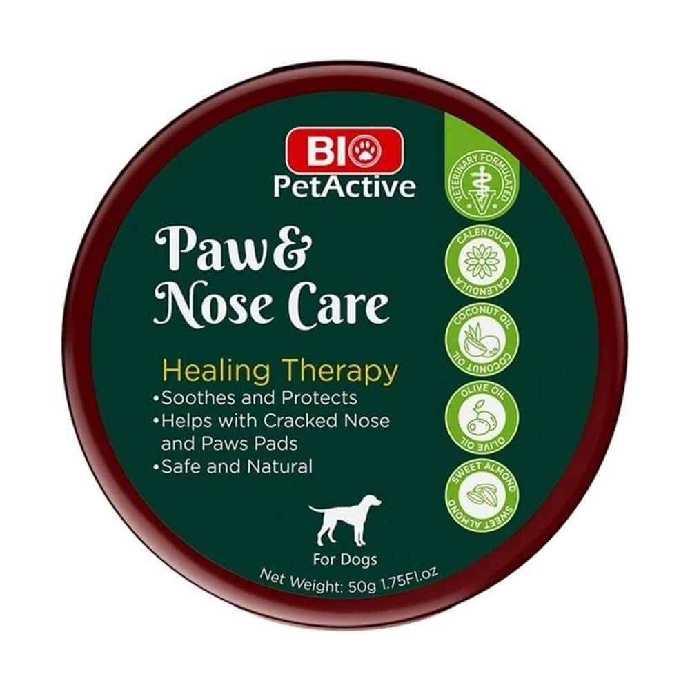 Bio Pet Active Paw-Nose Care Köpek Pati ve Burun Kremi 50 Gr