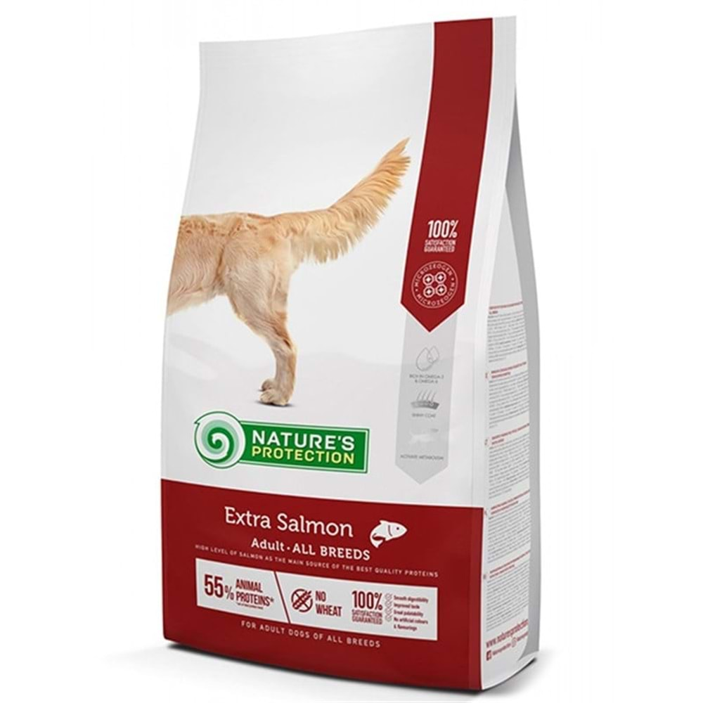 Natures Protection Ekstra Somonlu Köpek Maması 12 Kg