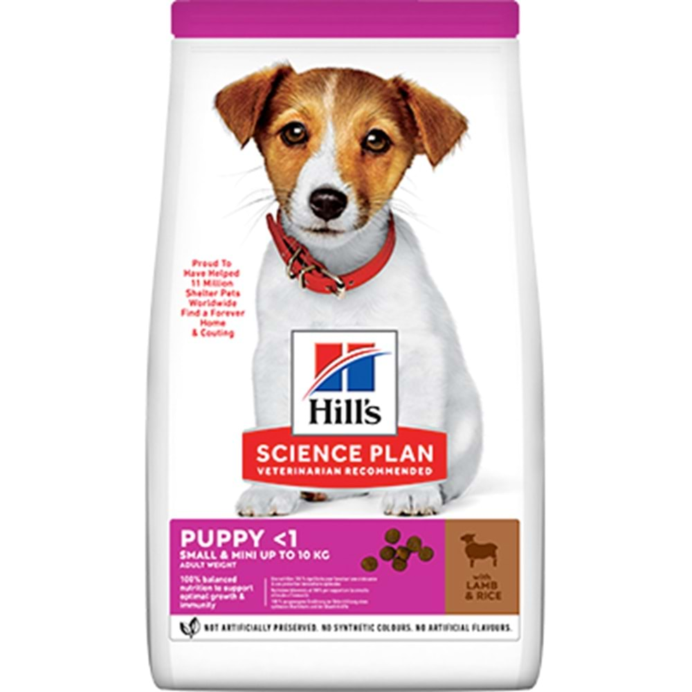 Hills Small Miniature Puppy Küçük Irk Kuzulu Yavru Köpek Maması 1,5 Kg