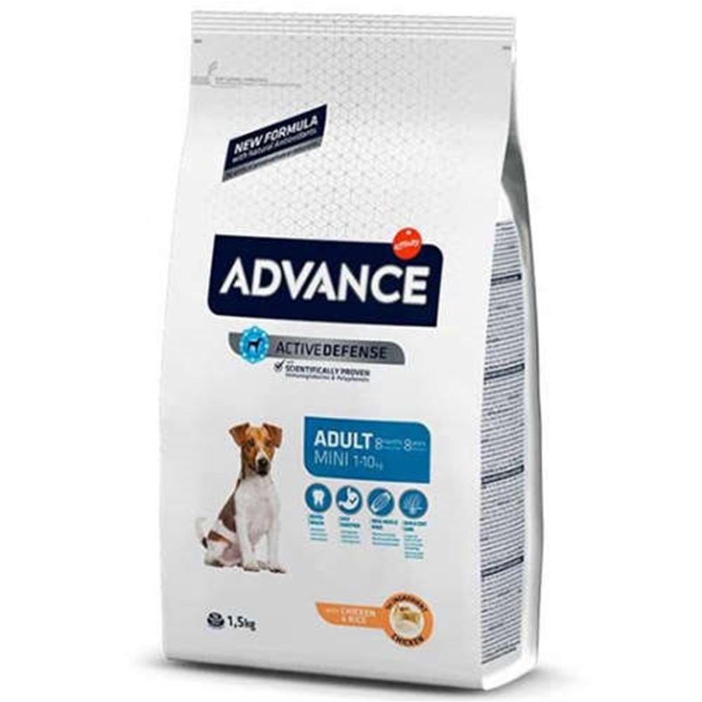 Advance Mini Küçük Irk Tavuklu Köpek Maması 3 Kg