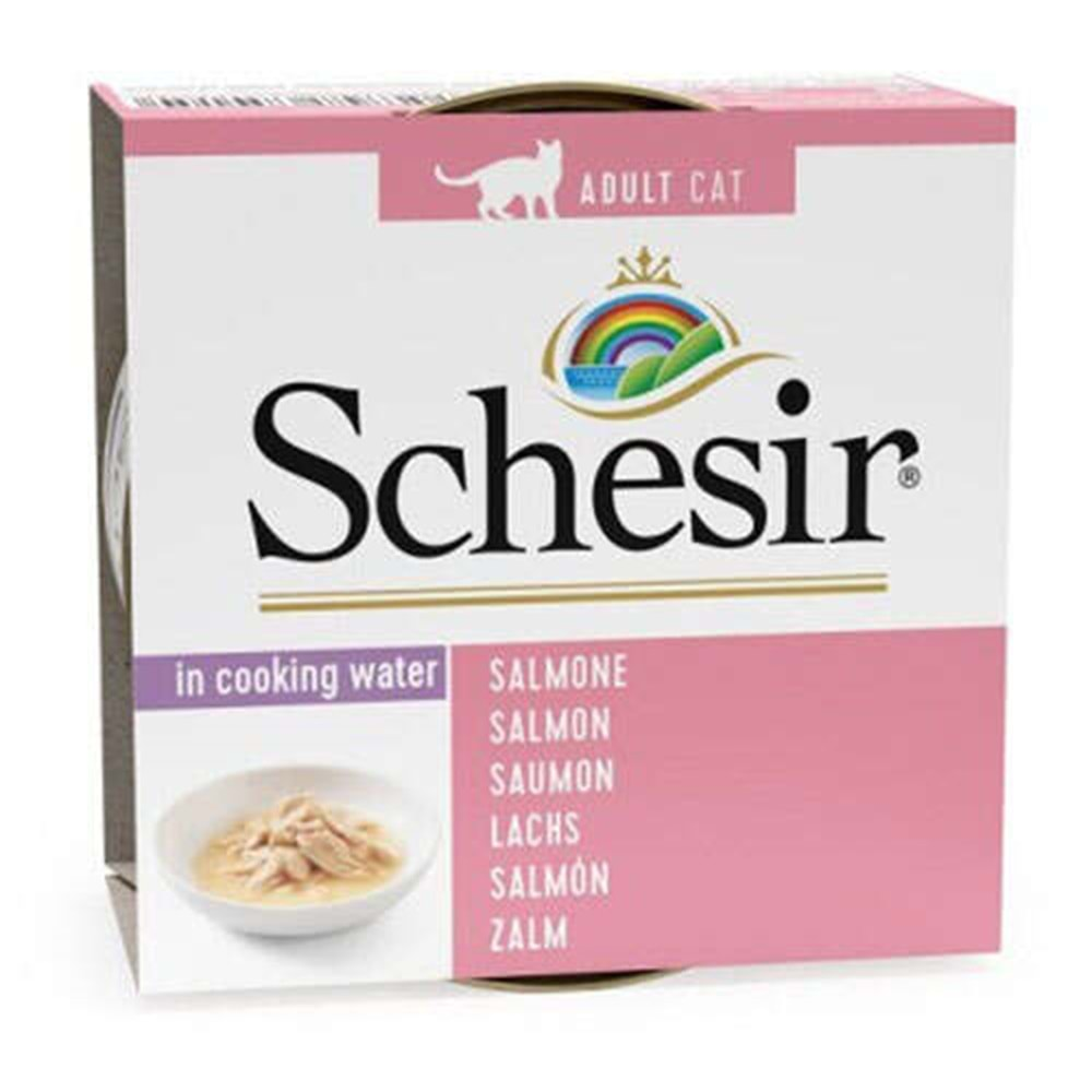 Schesir C170 Somonlu Kedi Konservesi 85 Gr