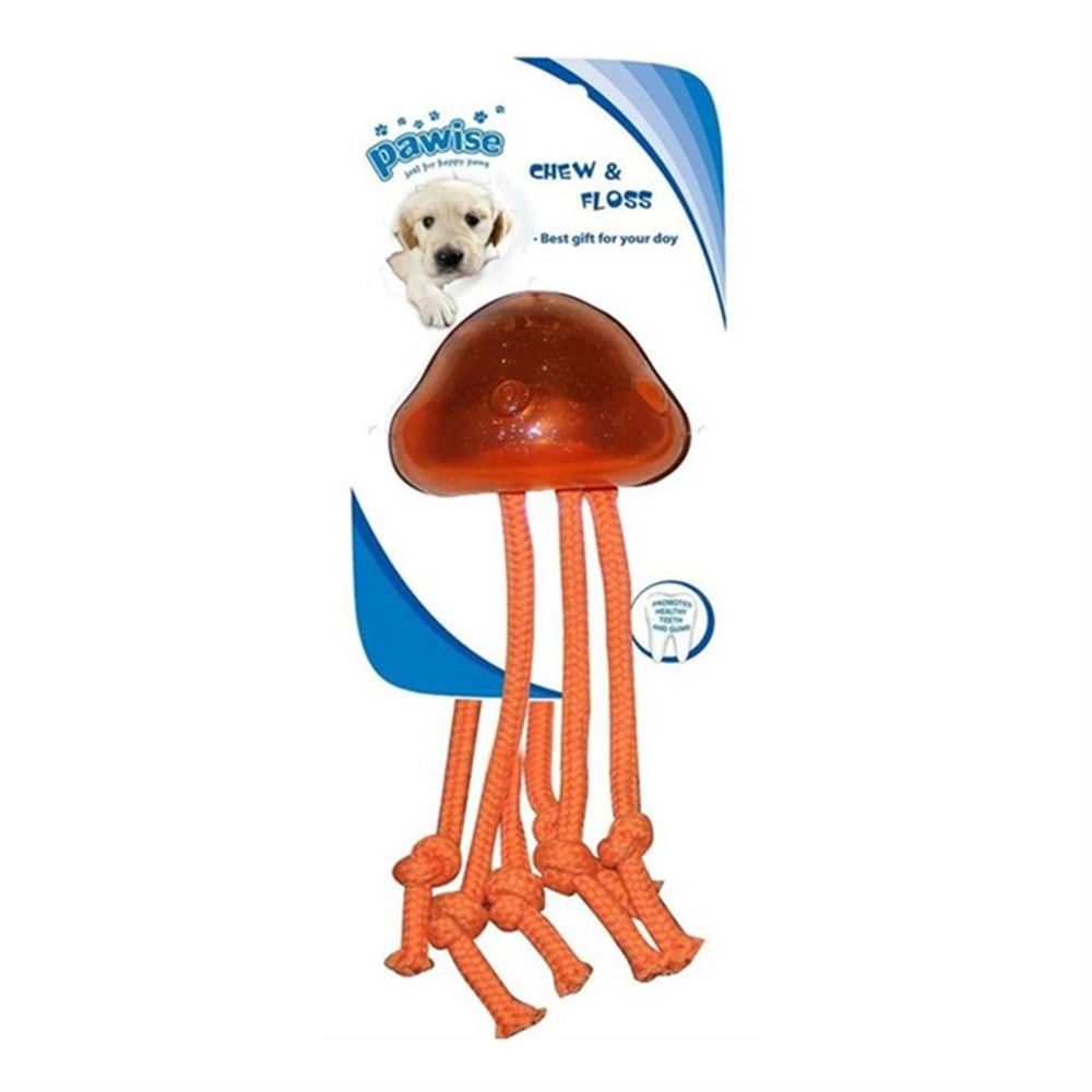 Pawise Denizanası İpli Köpek Oyuncağı 9.5*9.5*7cm