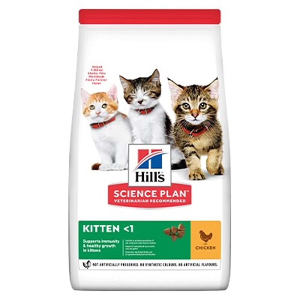 Hills Kitten Tavuk Etli Yavru Kedi Maması 1,5 Kg