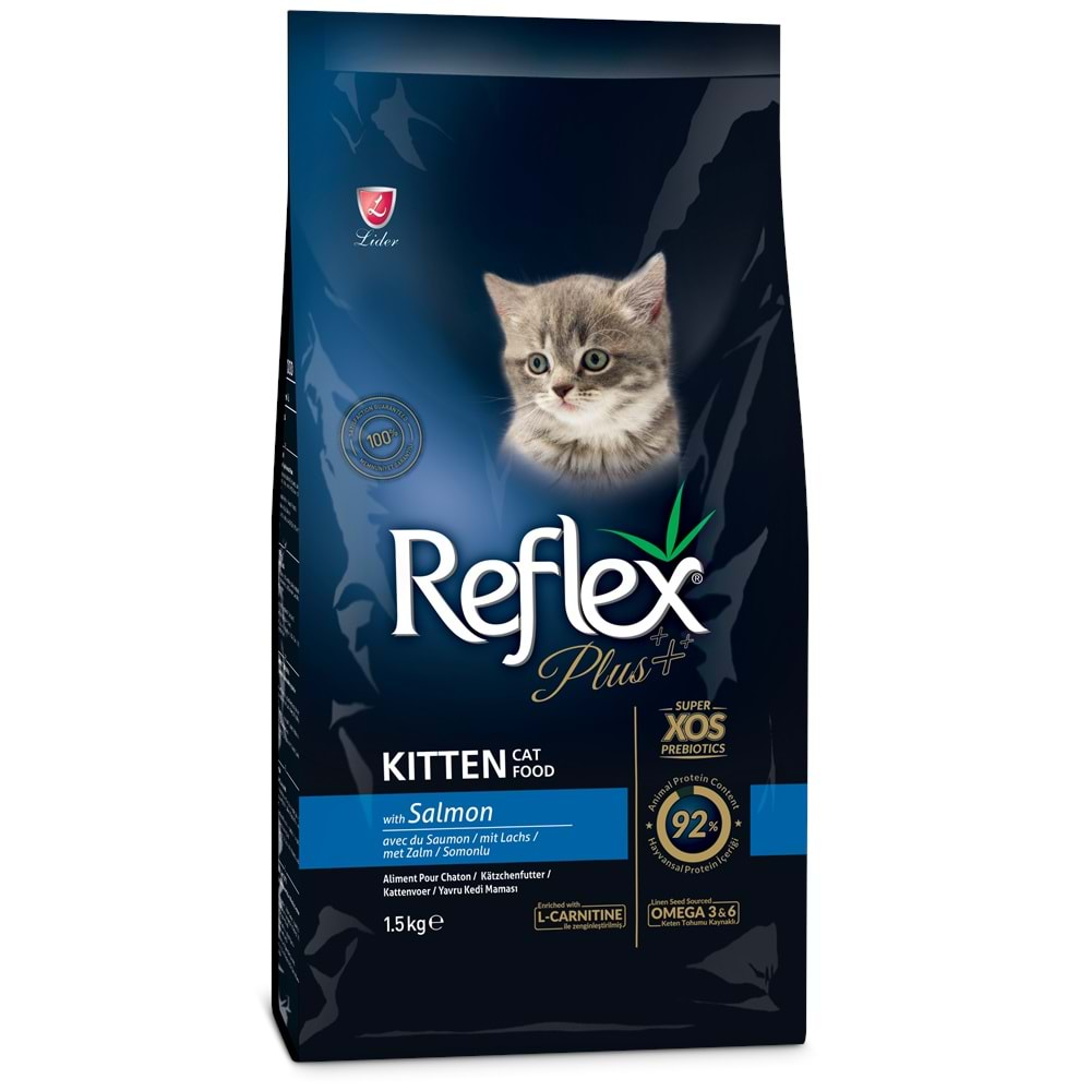 Reflex Plus Kitten Somonlu Yavru Kedi Maması 1,5 Kg