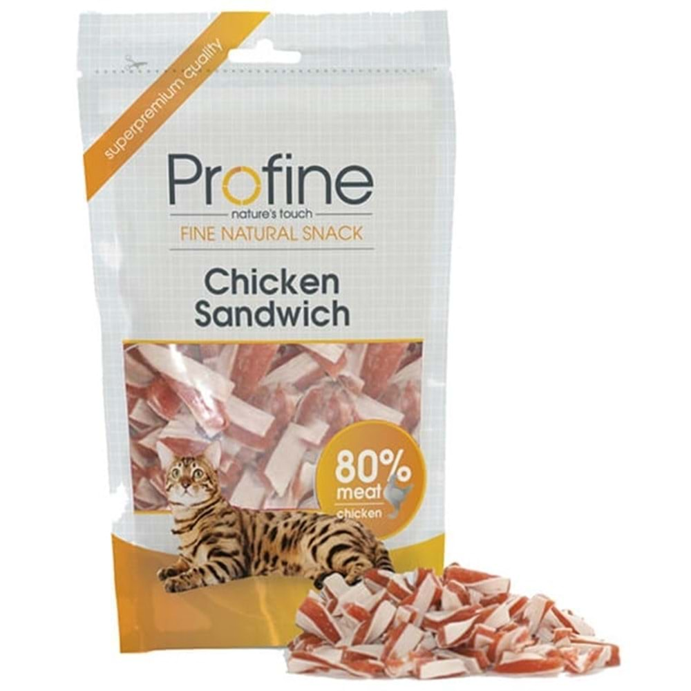 Profine Chicken Sandwich Kedi Ödülü 80 Gr