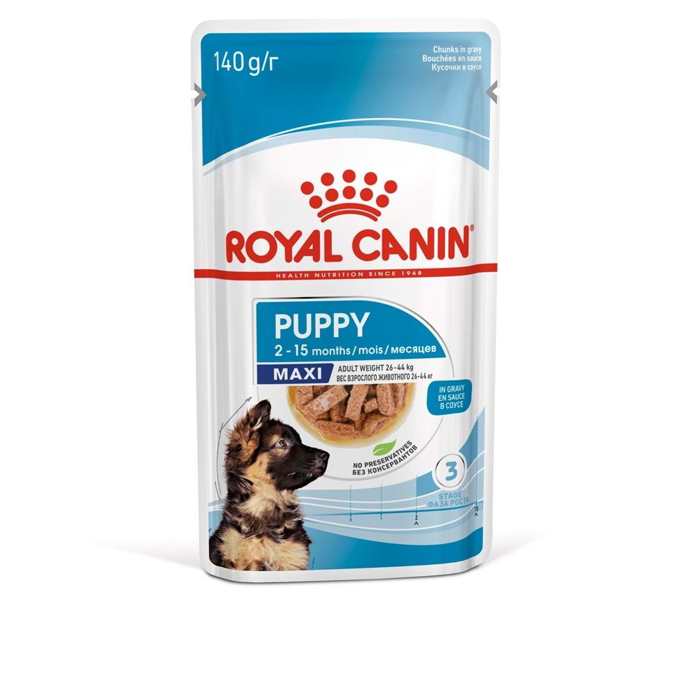 Royal Canin Maxi Puppy Gravy Köpek Yaş Maması 140 Gr