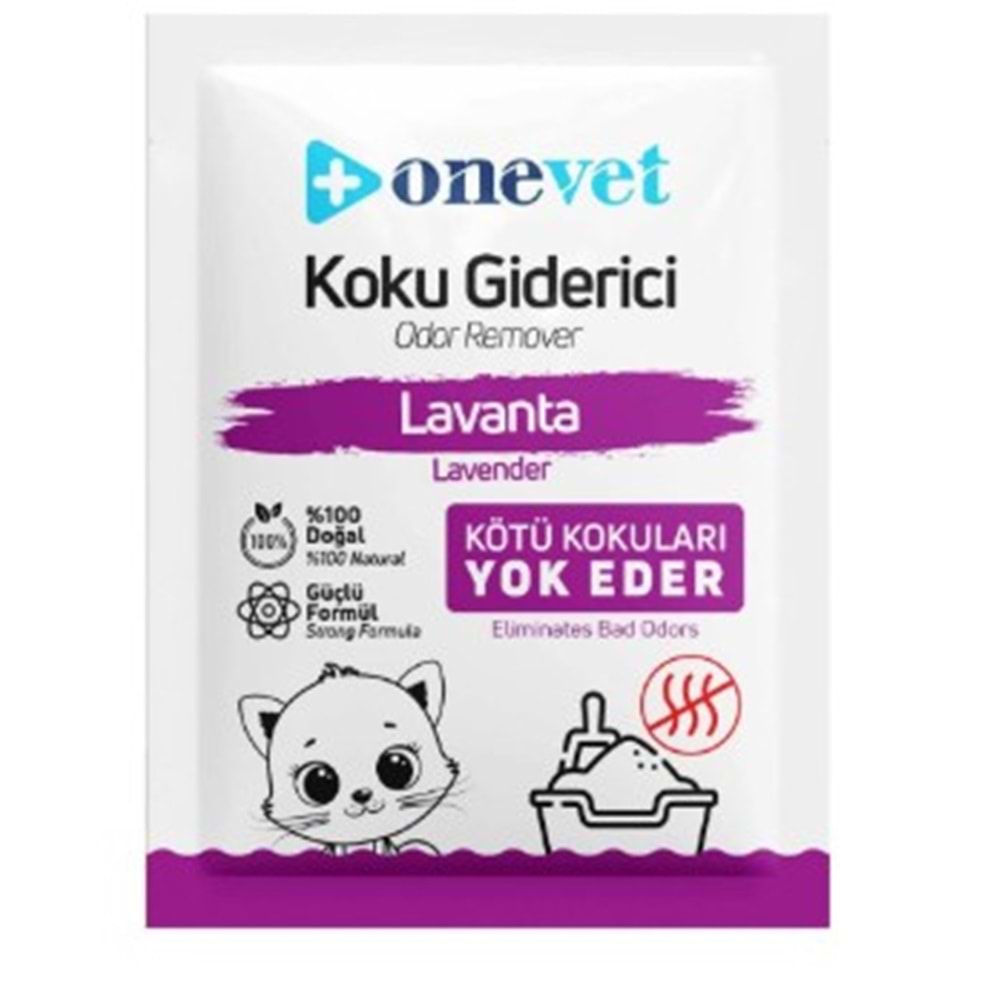 ONEVET KOKU GİDERİCİ TOZ 25GR