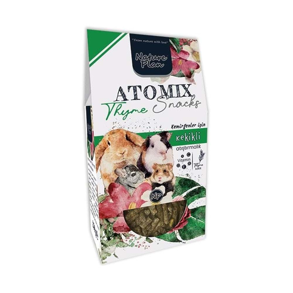 Nature Plan Atomix Snacks Kekikli 250 Gr