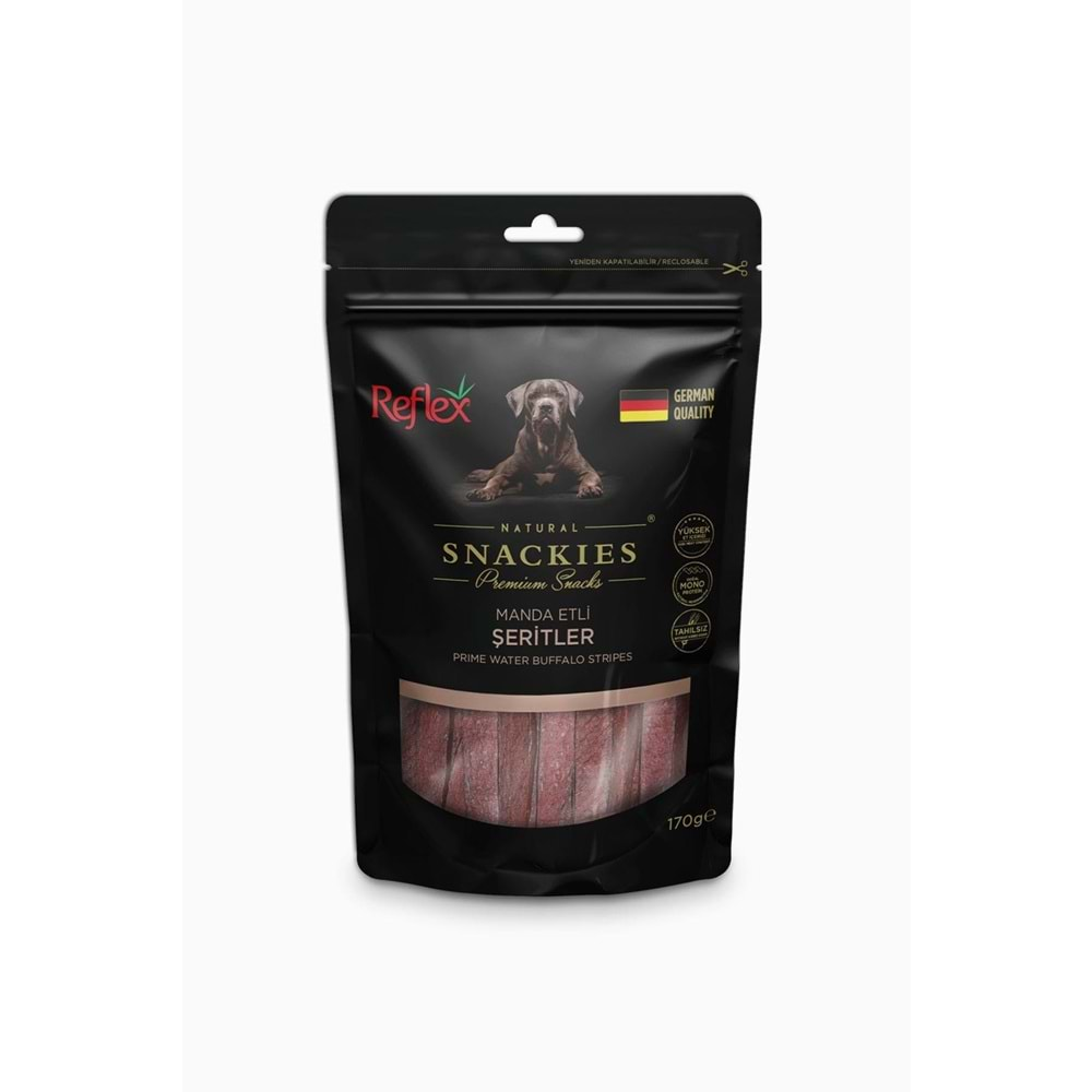 Reflex Snackies Manda Etli Şeritler 170 gr