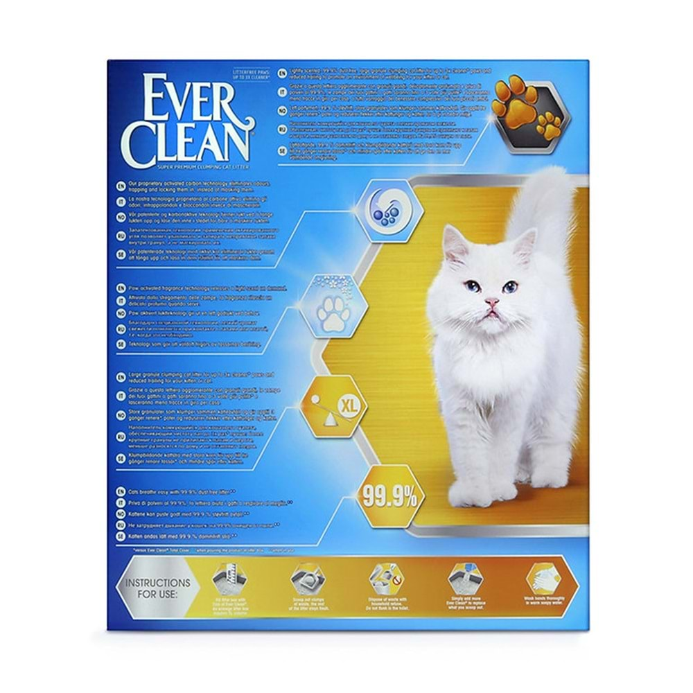 Ever Clean LitterFree Paws (Patilere Yapışmayan) Kedi Kumu 10 Lt