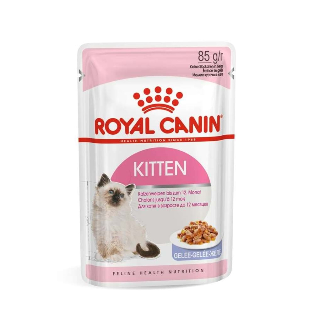 Royal Canin Pouch Jelly Kitten Instinctive Yaş Yavru Kedi Maması 85 Gr