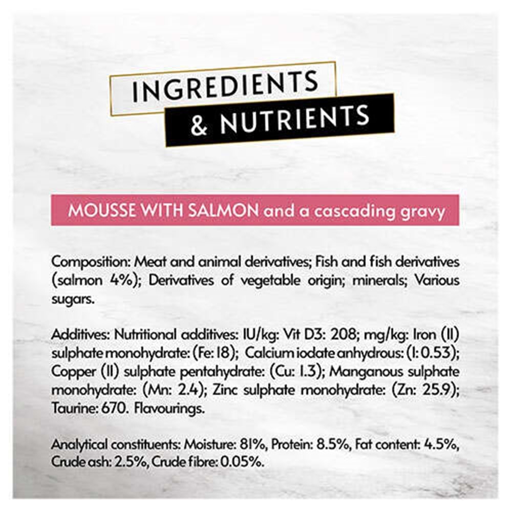 Purina Gourmet Revelations Somon Balıklı Kedi Yaş Maması 2x57gr