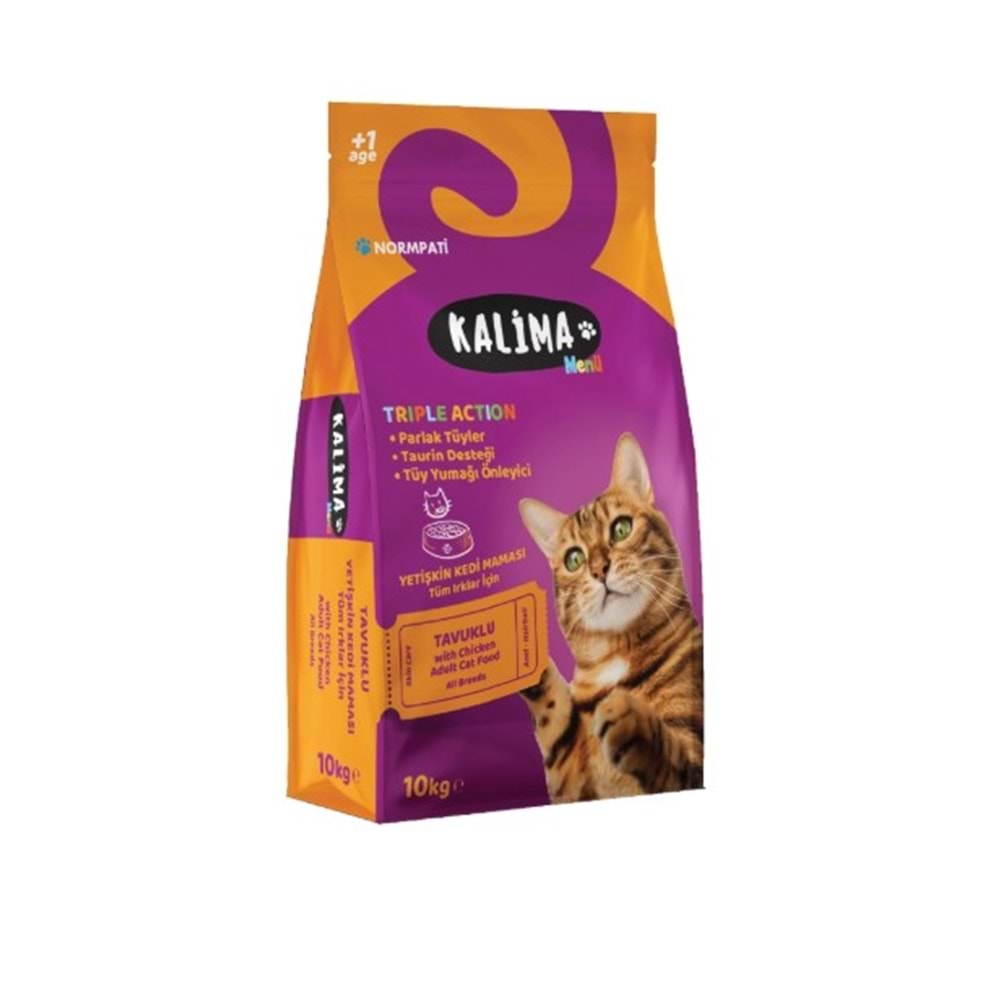 Kalima Tavuk Etli Yetişkin Kedi Maması 10 Kg