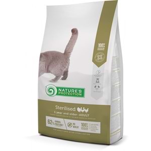Nature's Protection Sterilised Kümes Hayvanlı Kısırlaştırılmış Yetişkin Kedi Maması 2kg