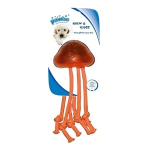 Pawise Denizanası İpli Köpek Oyuncağı 9.5*9.5*7cm