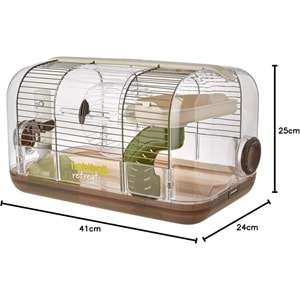 Hagen Habitrail Retreat Hamster Kafesi 41*25*24