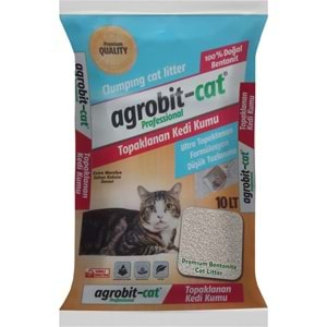 Agrobit Cat Marsilya Sabunlu Kedi Kumu Doğal Bentonit İnce Taneli 10 Lt