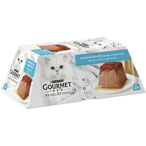 Purina Gourmet Revelations Ton Balıklı Kedi Yaş Maması 2x57gr