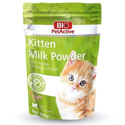 Bio Pet Active Kitten Milk Yavru Kedi Süt Tozu 200 Gr