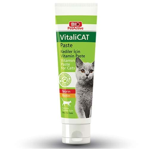 Bio Pet Active VitaliCat Pasta Taurin ve Biotinli Kedi Ödülü 100 ML