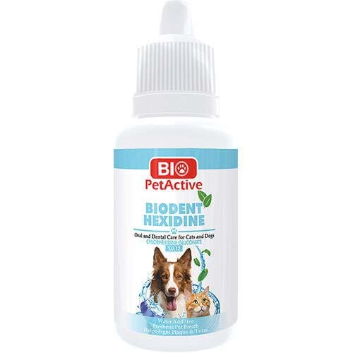 Bio Pet Active Biodent Hexidine Kedi ve Köpek Ağız / Diş Bakımı 50 ML