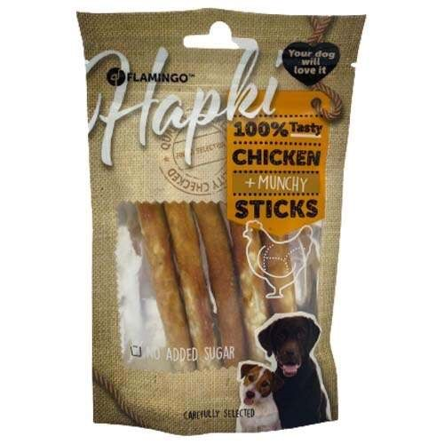 Flamingo Munchy Sticks Tavuk Etli Köpek Ödül Çubukları 80 Gr - 5'li Paket