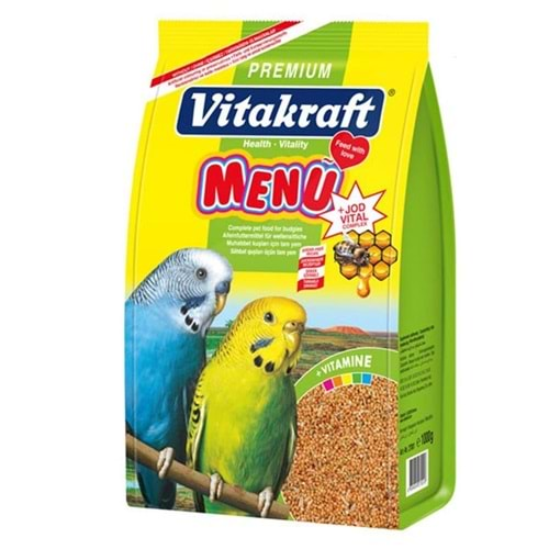 Vitakraft Menü Premium Muhabbet Kuşu Yemi 1000 Gr