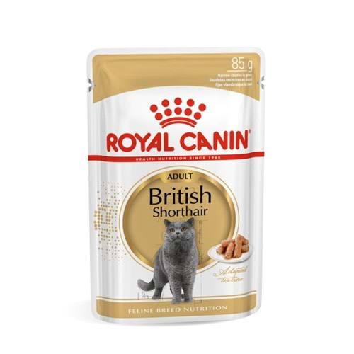 Royal Canin Pouch British Shorthair Irkına Özel Yaş Kedi Maması 85 Gr