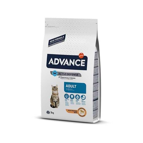 Advance Tavuk Etli Yetişkin Kedi Maması 3 Kg