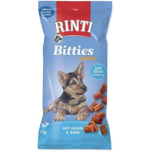 Rinti Extra Tavuk ve Sığır Etli Yavru Köpek Ödül Maması 75 Gr