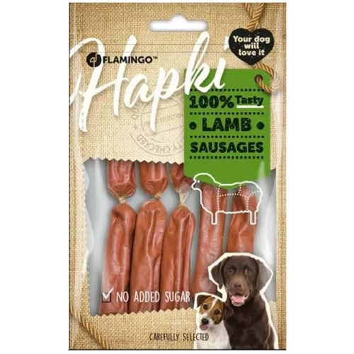 Flamingo Lamb Sausages Kuzu Etli Sosis Köpek Ödülü 85 Gr