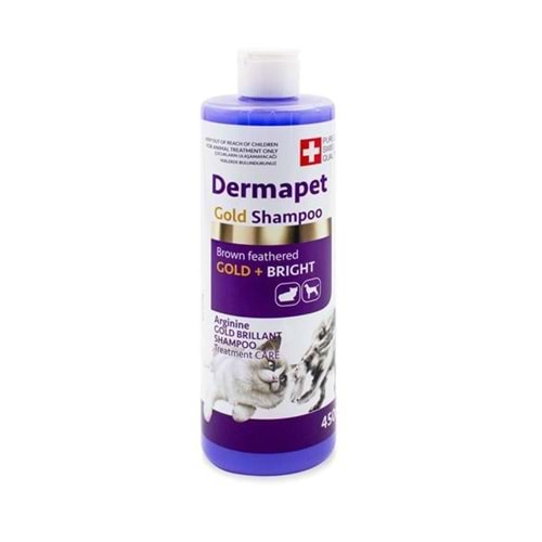 Purele Dermapet Kahverengi Kedi ve Köpek Şampuanı 450 ml