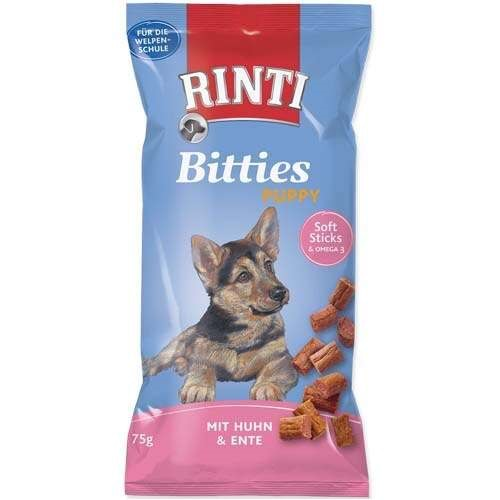 Rinti Extra Tavuk ve Ördek Etli Yavru Köpek Ödül Maması 75 Gr